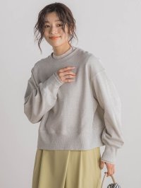 Droite Lautreamont/ドロワット ロートレアモン Droite lautreamont グリスター裏毛プルオーバー≪洗濯機で洗える≫/507917671