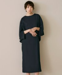 ICB（LARGE SIZE）/【UVケア・接触冷感・速乾・防シワ・洗える】FluidBackSatinドルマンスリーブワンピース/507917708
