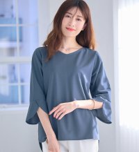 Alotta/アロッタ Alotta 【4つの機能付】チューリップ袖Tシャツブラウス/507917964