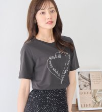 Alotta/アロッタ Alotta 大人かわいいプリント綿混Tシャツ/507918099
