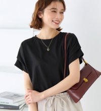 Viola e Viola/ヴィオラ エ ヴィオラ Viola e Viola 脱普通！すっきり見え大人の上品Tシャツ/507918108