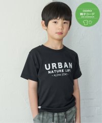 ikka kids/【親子コーデ】URBAN NATURE LIFE アーバンネイチャーライフ フロッキープリントT（120〜160cm）/507712195