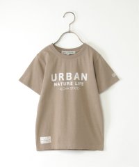 ikka kids/【親子おそろい】URBAN NATURE LIFE アーバンネイチャーライフ フロッキープリントT（120〜160cm）/507712195
