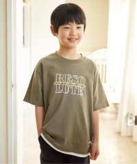 ikka kids/裾レイヤープリントアソートTシャツ（120〜160cm）/507797363