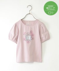 ikka kids/【親子おそろい】ボリュームパフ袖プリントTシャツ（120〜160cm）/507797366