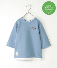 ikka kids/【親子おそろい】パイナップルレイヤード7分袖Tシャツ（120〜160cm）/507832384