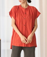 coen/リネンレーヨンタックブラウス/507893262