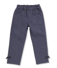 BeBe Petits Pois Vert/リボンプリントカラーデニムロングパンツ(95~150cm)/507896769