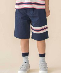 BeBe Petits Pois Vert/ストレッチチノライン切替ハーフパンツ(95~160cm)/507896771