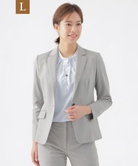 TRANS WORK(L)/【L】【美シリーズ】【ウォッシャブル】【セットアップ対応】トリアセスビンモクロディテーラードジャケット/507898298