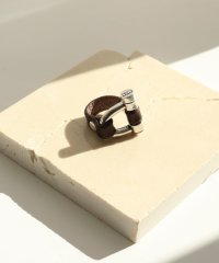 NOLLEY’S/【CXC /シーエックスシー】leather combi ringレザーコンビリング/507909672