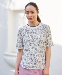 CARA　O　CRUZ/洗える 旅モチーフTシャツ【産地ナブル】/507917333