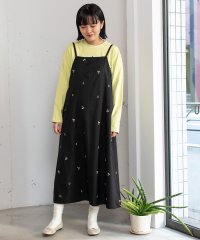 POU DOU DOU/プードゥドゥ POU DOU DOU フラワー刺繍ジャンパースカート/507918119