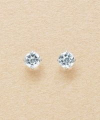 TAKE-UP/テイクアップ TAKE－UP [ セカンドピアス]Pt アクアマリンピアス/507918427