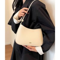 florge/フロージュ florge 【2種類のショルダーストラップ入り】レザータッチシンプルホーボーバッグ/ハンドバッグ/507918779