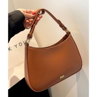 florge/フロージュ florge 【2種類のショルダーストラップ入り】レザータッチシンプルホーボーバッグ/ハンドバッグ/507918779