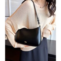 florge/フロージュ florge 【2種類のショルダーストラップ入り】レザータッチシンプルホーボーバッグ/ハンドバッグ/507918779