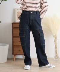atONE/アットワン atONE ヴィンテージ風ポケット加工カーゴパンツ/507919033