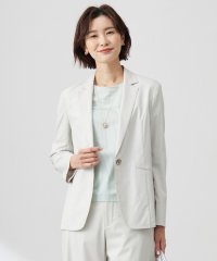 J.PRESS LADIES/【セットアップ対応】セルロースリネンストレッチ テーラード ジャケット/507919182