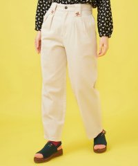 Jocomomola/刺繍入りカツラギストレートパンツ/507919228