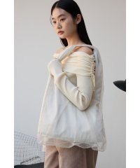 AZUL by moussy/チュールレイヤードトートバッグ/507919247