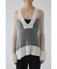 RIM.ARK/Low gauge mohair mix knit/507919294