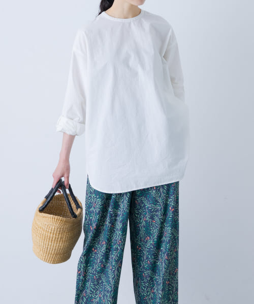 小花ドロストプルオーバー(508414540) | かぐれ(KAGURE) - d fashion
