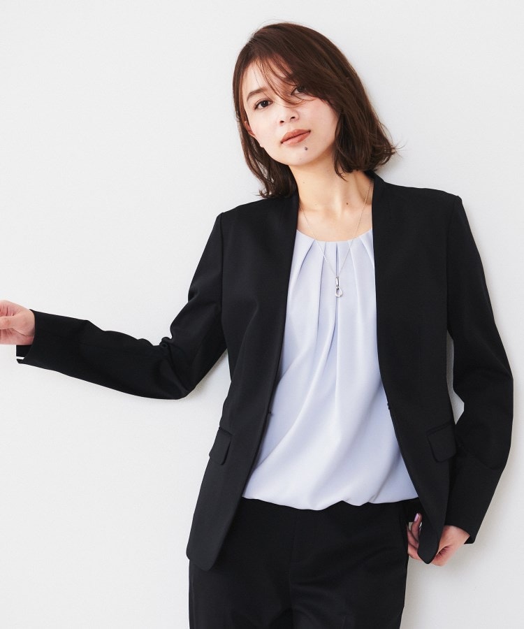 ノーカラージャケットのファッション通販 - d fashion