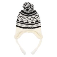 HOMEGAME/ホームゲーム HOMEGAME HOMEGAME － POM KNIT BEANIE NORDIC WHITE【HG231405】/507920353