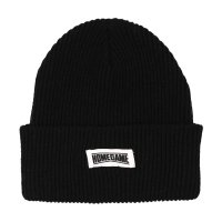HOMEGAME/ホームゲーム HOMEGAME HOMEGAME － LONG BEANIE BLACK【HG241402】/507920355