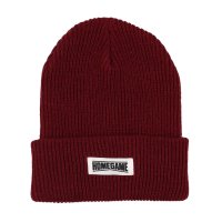 HOMEGAME/ホームゲーム HOMEGAME HOMEGAME － LONG BEANIE BURGUNDY【HG241402】/507920359