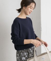 URBAN RESEARCH DOORS/コットンボートネックガーターKNIT/507921156