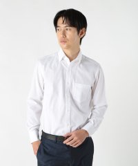 CROWDED CLOSET/コットンジャガードスナップダウンカラーシャツ/507921290