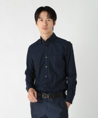 CROWDED CLOSET/コットンジャガードスナップダウンカラーシャツ/507921290
