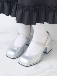 Emsexcite/エムズエキサイト ems excite スクエアヒールパンプス/507921619