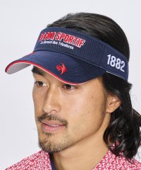 le coq sportif GOLF /ルコックスポルティフ ゴルフ le coq sportif golf 定番ロゴサンバイザー/507921800