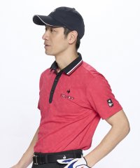 le coq sportif GOLF /ルコックスポルティフ ゴルフ le coq sportif golf カラーブロックグラフィックジャガード半袖ポロシャツ/507921814