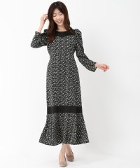 MISCH MASCH/ミッシュマッシュ MISCH MASCH 2025春夏新作 シアー切替小花柄マーメイドワンピース/MM517410/507921866