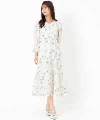 MISCH MASCH/ミッシュマッシュ MISCH MASCH 2025春夏新作 ラインフラワーワンピース/MM517414/507921869