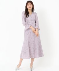MISCH MASCH/ミッシュマッシュ MISCH MASCH 2025春夏新作 ラインフラワーワンピース/MM517414/507921869