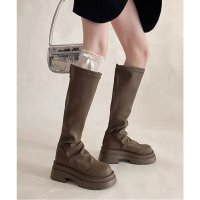 miniministore/ミニミニストア miniministore ロングブーツ 厚底ブーツバックジップ美脚/507921965