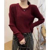 miniministore/ミニミニストア miniministore リブニット トップス きれいめ 長袖/507921970