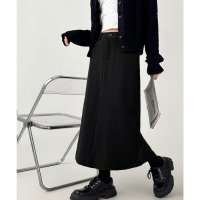 miniministore/ミニミニストア miniministore ハイウエストスリットロングスーツスカート/507921986