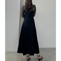 Louere/ルエレ Louere Louere バックレースアップフレアキャミワンピース/507922028