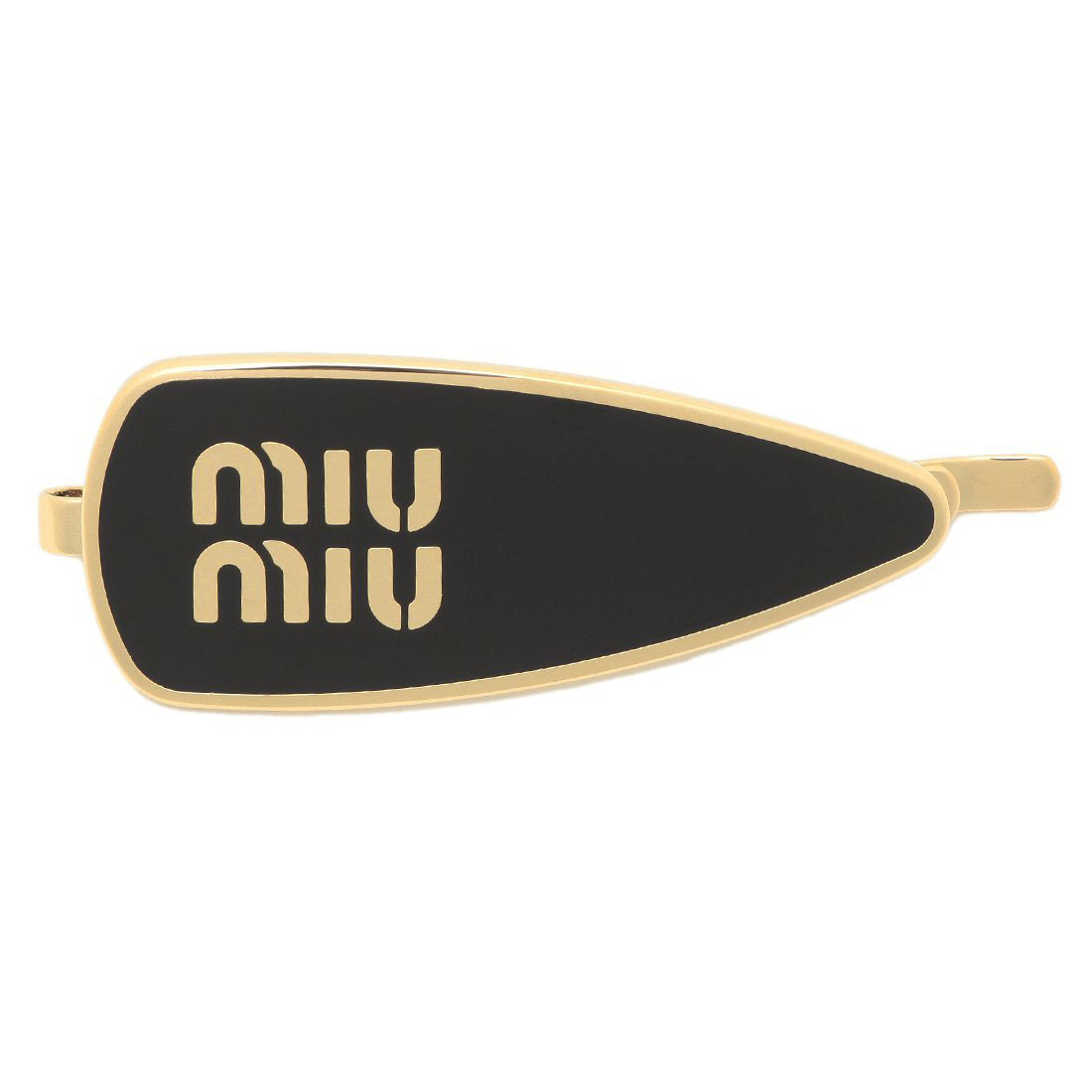 MIUMIU ミュウミュウ ヘアクリップ 5JF136 2F6T レディース 2点セット ヘアピン メタル ロゴ ヘアアクセサリー カラー6色