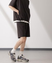 NANO universe/ライトウェイトストレッチ ショートパンツ(セットアップ可)/507608572