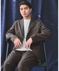 green label relaxing/ウォッシャブルトロ ナロー ジャケット －ストレッチ・防シワ－/507883679