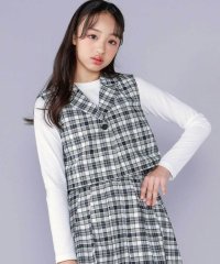 ZIDDY/【 ニコ☆プチ 掲載 】ジレ＆ベーシックTシャツセット(130~160cm)/507892311