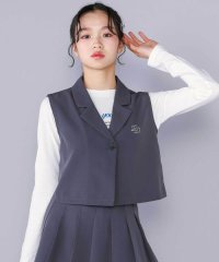ZIDDY/【 ニコ☆プチ 掲載 】ジレ＆ベーシックTシャツセット(130~160cm)/507892311