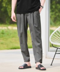 green label relaxing/ウォッシャブルトロ 2プリーツ 9分丈 ユーティリティパンツ W1 －ストレッチ・防シワ－/507893142
